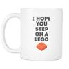 Funny Mugs - I hope you step on a lego mug-Drinkware-Teelime | shirts-hoodies-mugs
