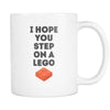 Funny Mugs - I hope you step on a lego mug-Drinkware-Teelime | shirts-hoodies-mugs