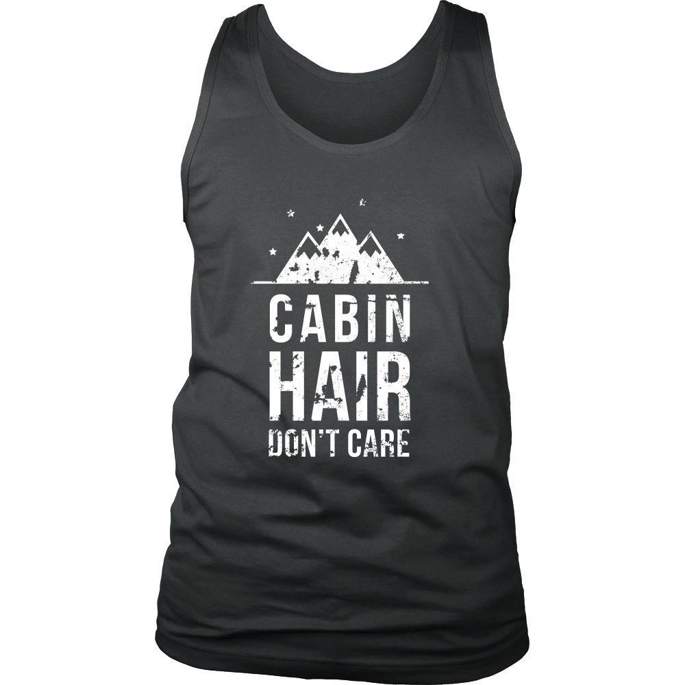 Funny T Shirt - Cabin Hair Don't Care-T-shirt-Teelime | shirts-hoodies-mugs