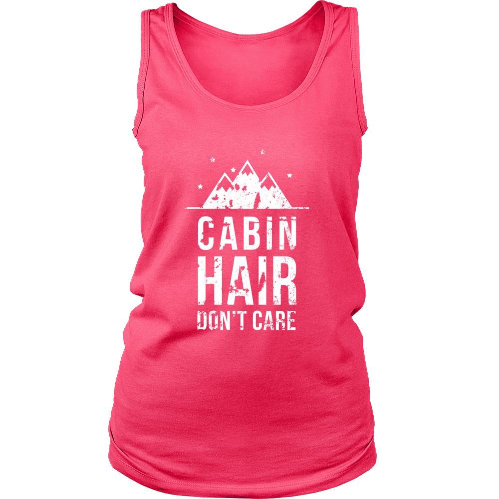 Funny T Shirt - Cabin Hair Don't Care-T-shirt-Teelime | shirts-hoodies-mugs
