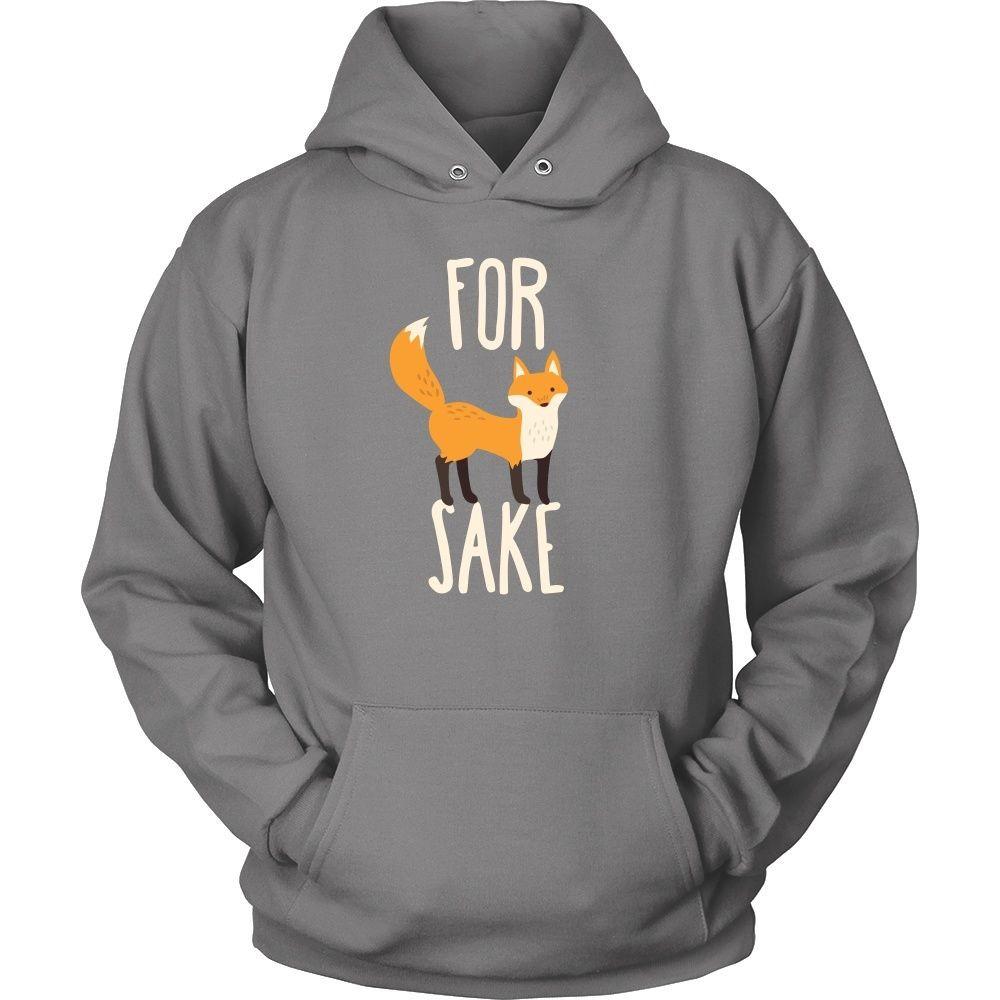 Funny T Shirt - For Fox Sake-T-shirt-Teelime | shirts-hoodies-mugs