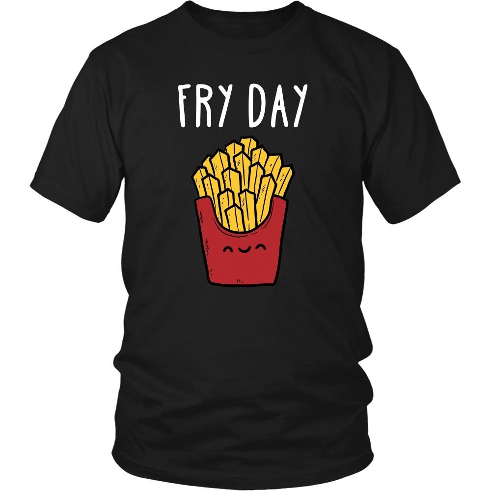Funny T Shirt - Fry Day-T-shirt-Teelime | shirts-hoodies-mugs