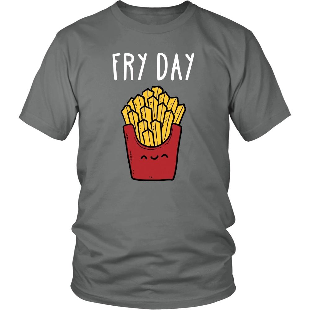 Funny T Shirt - Fry Day-T-shirt-Teelime | shirts-hoodies-mugs