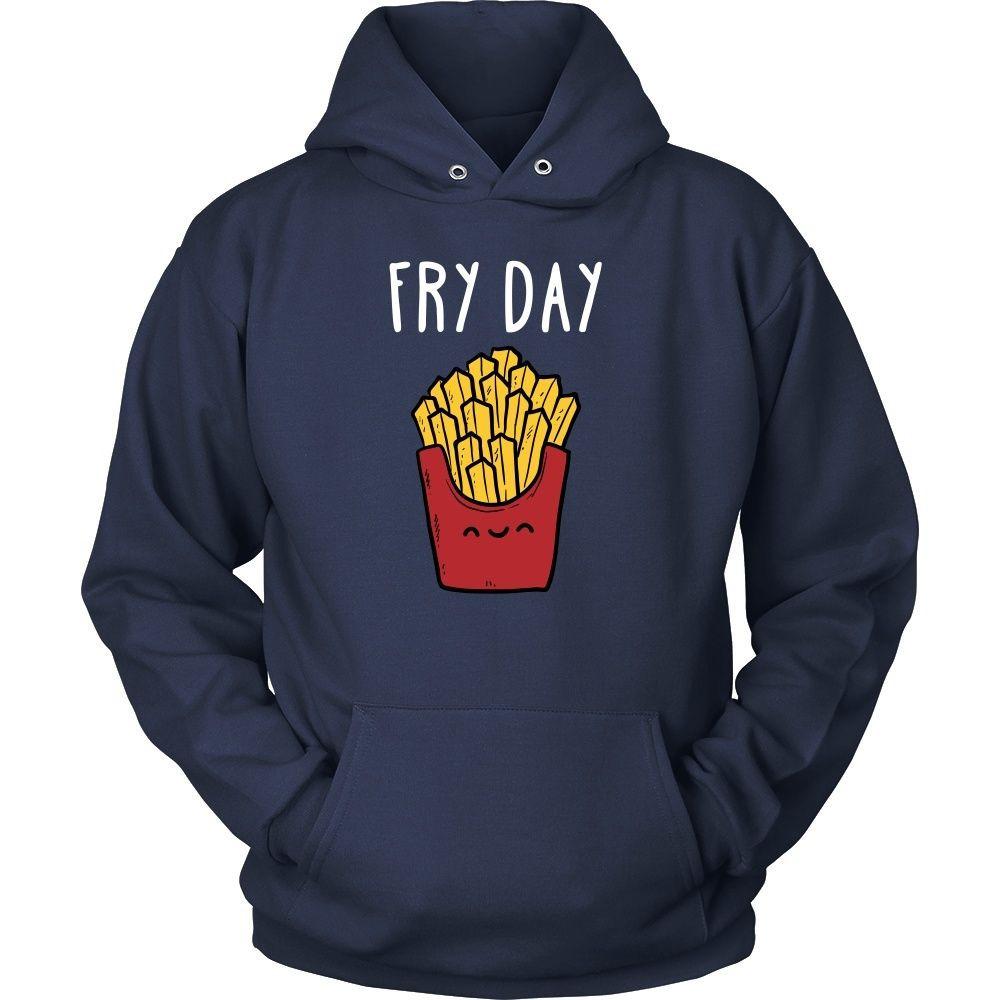 Funny T Shirt - Fry Day-T-shirt-Teelime | shirts-hoodies-mugs