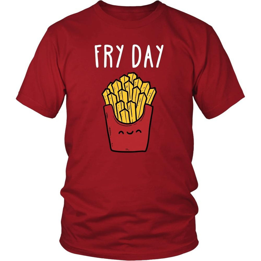 Funny T Shirt - Fry Day-T-shirt-Teelime | shirts-hoodies-mugs
