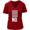Funny T Shirt - Hahaha No-T-shirt-Teelime | shirts-hoodies-mugs