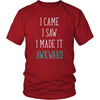 Funny T Shirt - I came I saw I made it awkward-T-shirt-Teelime | shirts-hoodies-mugs