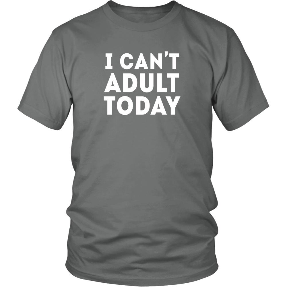 Funny T Shirt - I can't adult today-T-shirt-Teelime | shirts-hoodies-mugs