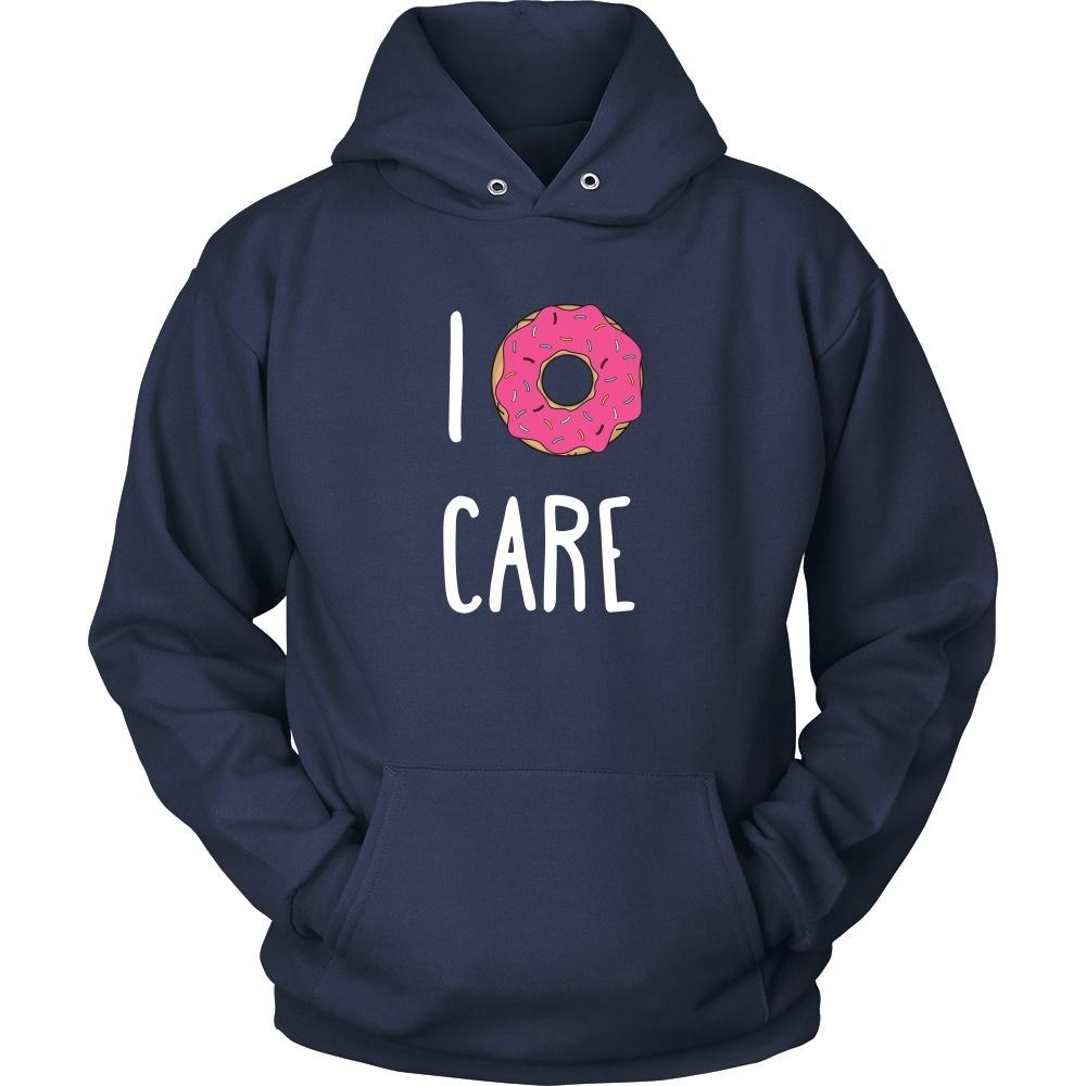 Funny T Shirt- I Donut Care-T-shirt-Teelime | shirts-hoodies-mugs