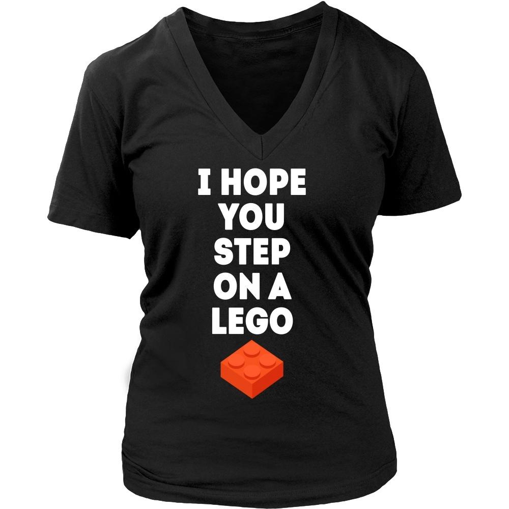 Funny T Shirt - I hope you step on a lego-T-shirt-Teelime | shirts-hoodies-mugs