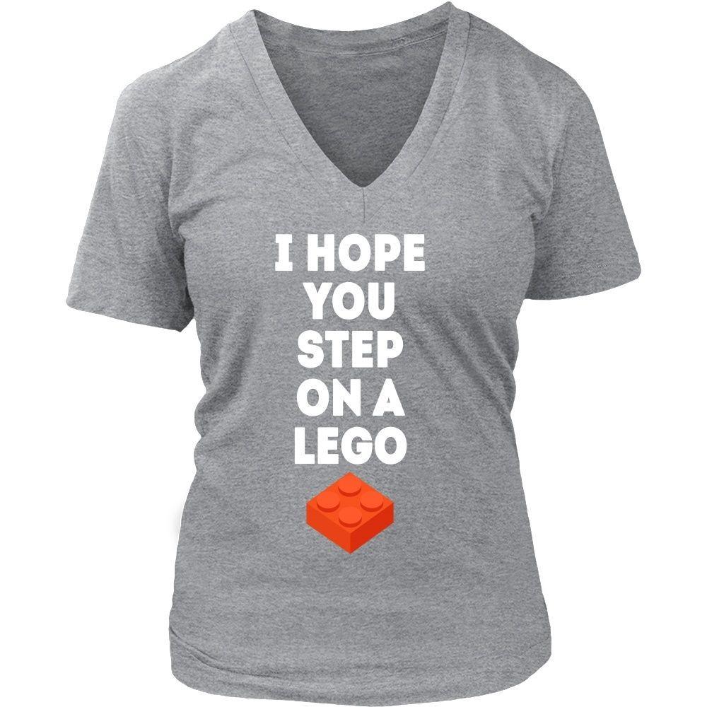 Funny T Shirt - I hope you step on a lego-T-shirt-Teelime | shirts-hoodies-mugs