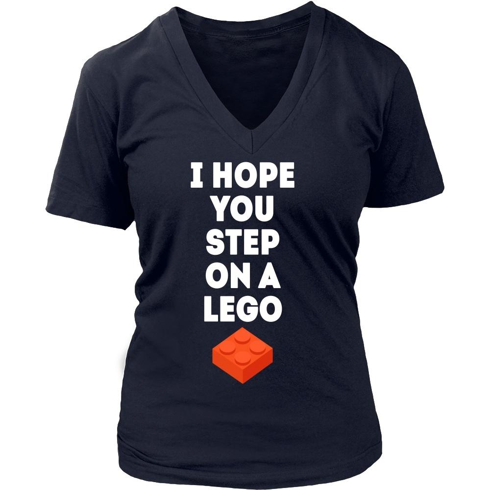 Funny T Shirt - I hope you step on a lego-T-shirt-Teelime | shirts-hoodies-mugs