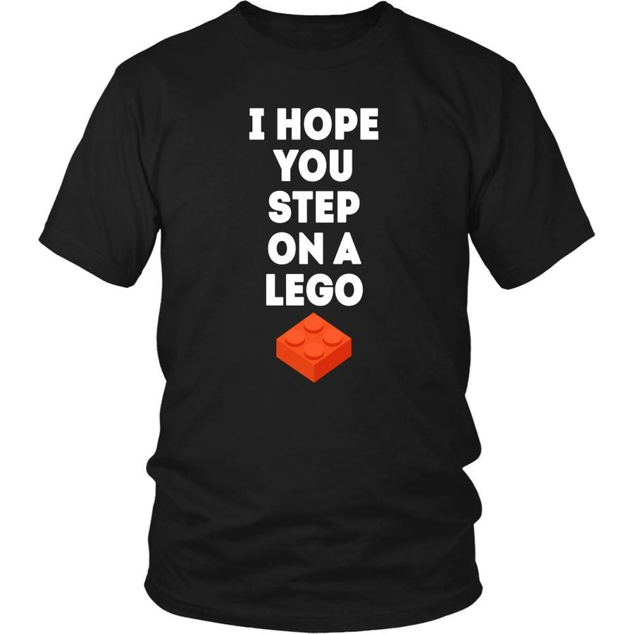 Funny T Shirt - I hope you step on a lego-T-shirt-Teelime | shirts-hoodies-mugs