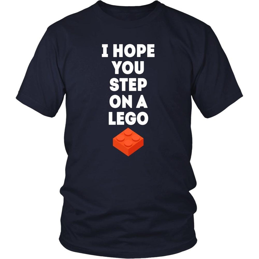 Funny T Shirt - I hope you step on a lego-T-shirt-Teelime | shirts-hoodies-mugs
