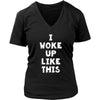Funny T Shirt - I woke up like this-T-shirt-Teelime | shirts-hoodies-mugs