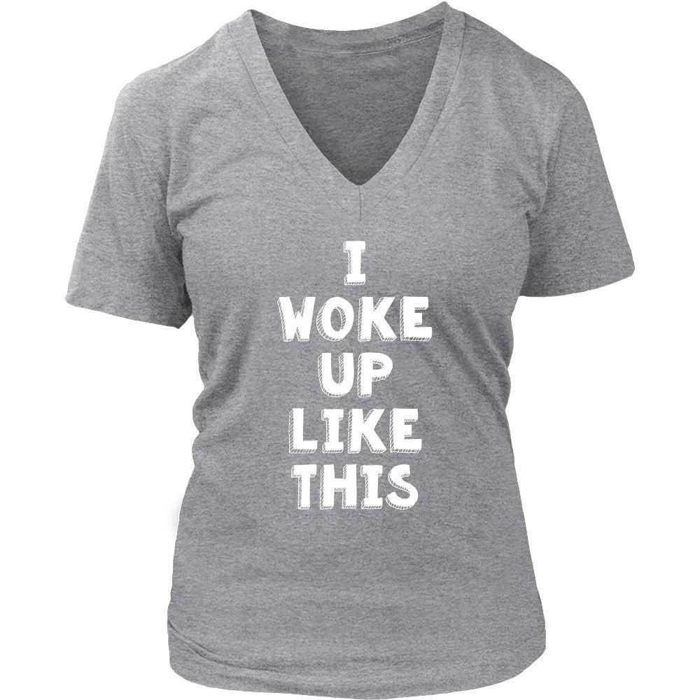 Funny T Shirt - I woke up like this-T-shirt-Teelime | shirts-hoodies-mugs