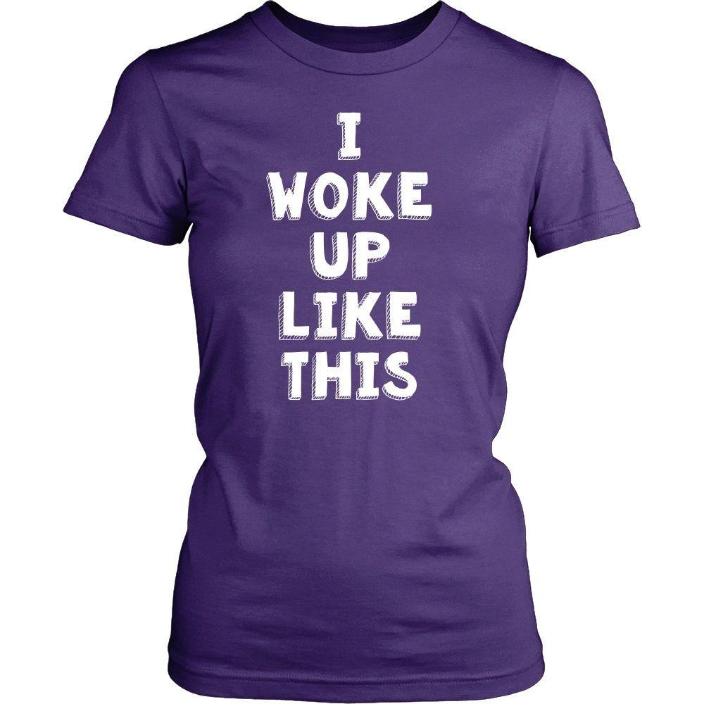 Funny T Shirt - I woke up like this-T-shirt-Teelime | shirts-hoodies-mugs
