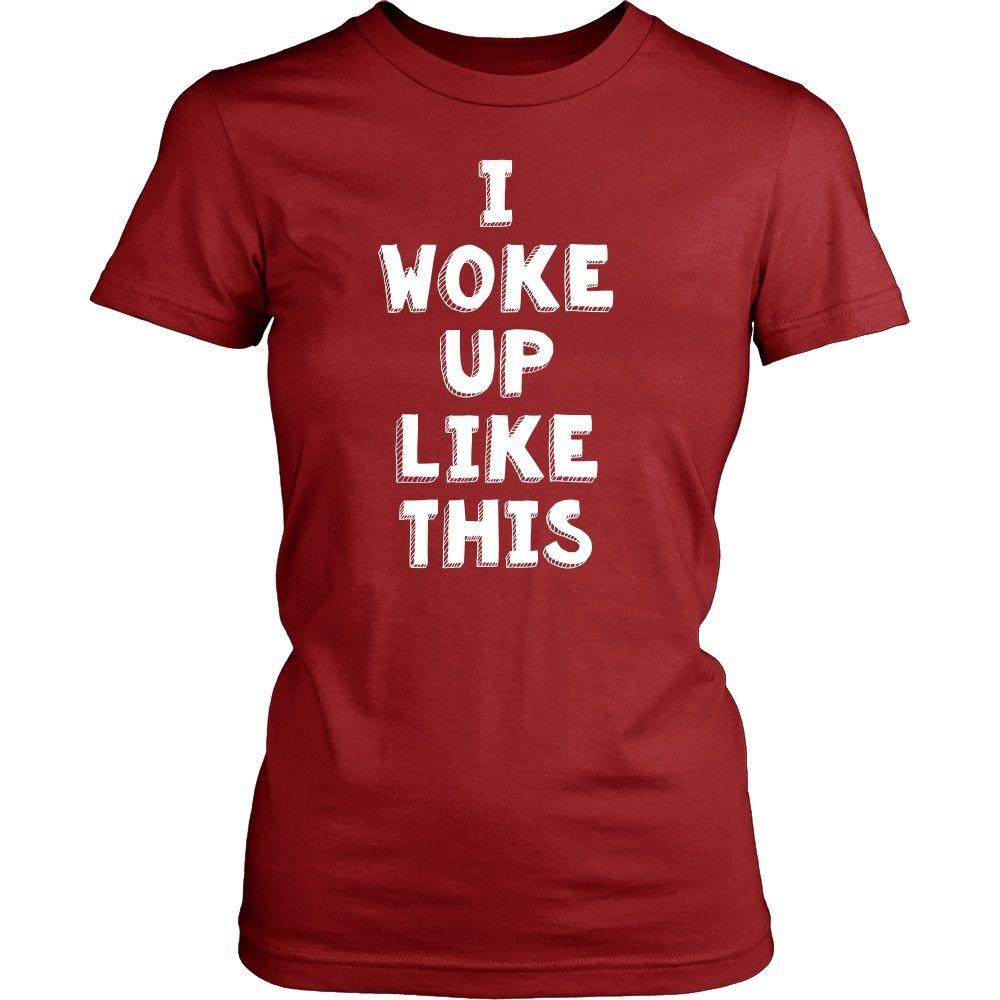 Funny T Shirt - I woke up like this-T-shirt-Teelime | shirts-hoodies-mugs