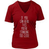 Funny T Shirt - If you can read this you're standing too close-T-shirt-Teelime | shirts-hoodies-mugs