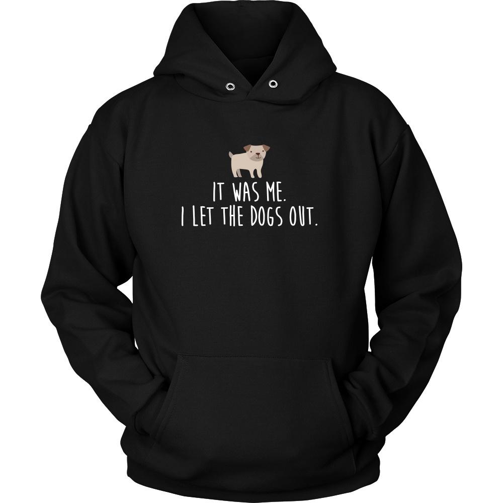 Funny T Shirt - It was me. I let the dogs out-T-shirt-Teelime | shirts-hoodies-mugs