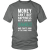 Funny T Shirt - Money can't buy happiness but it can buy games and that's kind of the same thing T Shirt-T-shirt-Teelime | shirts-hoodies-mugs