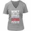 Funny T Shirt - Money can't buy happiness but it can buy guitars and that's kind of the same thing T Shirt-T-shirt-Teelime | shirts-hoodies-mugs