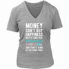 Funny T Shirt - Money can't buy happiness but it can buy running shoes and that's kind of the same thing T Shirt-T-shirt-Teelime | shirts-hoodies-mugs
