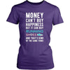 Funny T Shirt - Money can't buy happiness but it can buy running shoes and that's kind of the same thing T Shirt-T-shirt-Teelime | shirts-hoodies-mugs