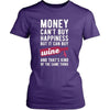 Funny T Shirt - Money can't buy happiness but it can buy wine and that's kind of the same thing T Shirt-T-shirt-Teelime | shirts-hoodies-mugs
