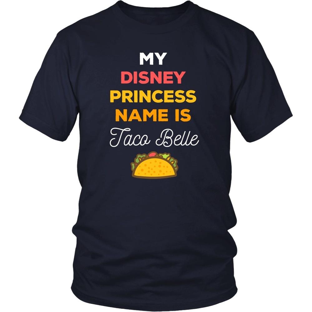 Funny T Shirt - My disney princess name is Taco Belle-T-shirt-Teelime | shirts-hoodies-mugs