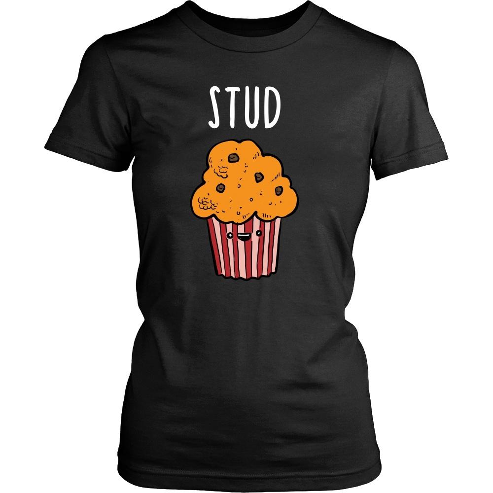 Funny T Shirt - Stud Muffin-T-shirt-Teelime | shirts-hoodies-mugs