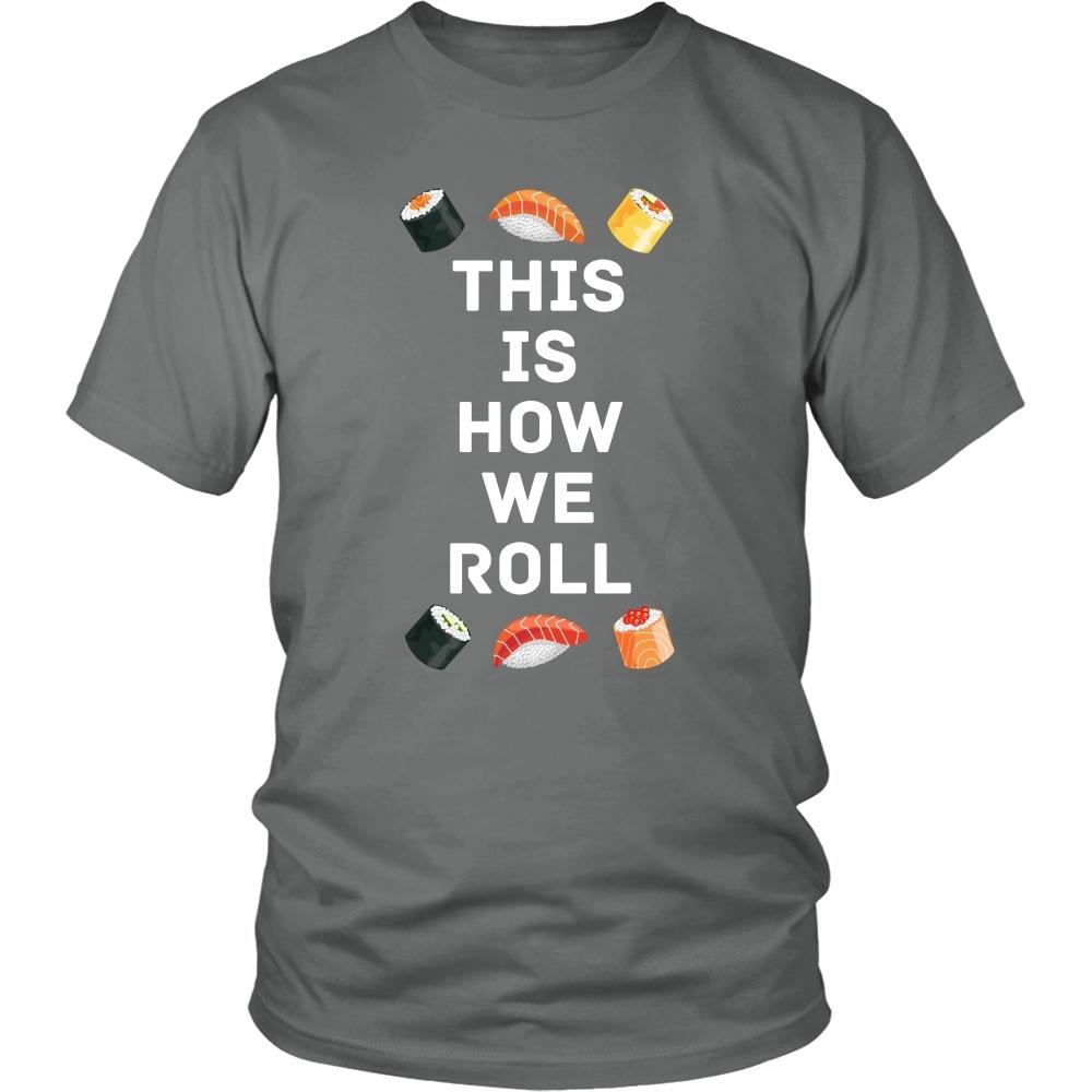Funny T Shirt - Sushi Roll-T-shirt-Teelime | shirts-hoodies-mugs