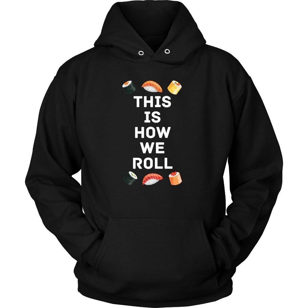 Funny T Shirt - Sushi Roll-T-shirt-Teelime | shirts-hoodies-mugs