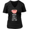 Funny T Shirt - Without coffee I literally can't even-T-shirt-Teelime | shirts-hoodies-mugs