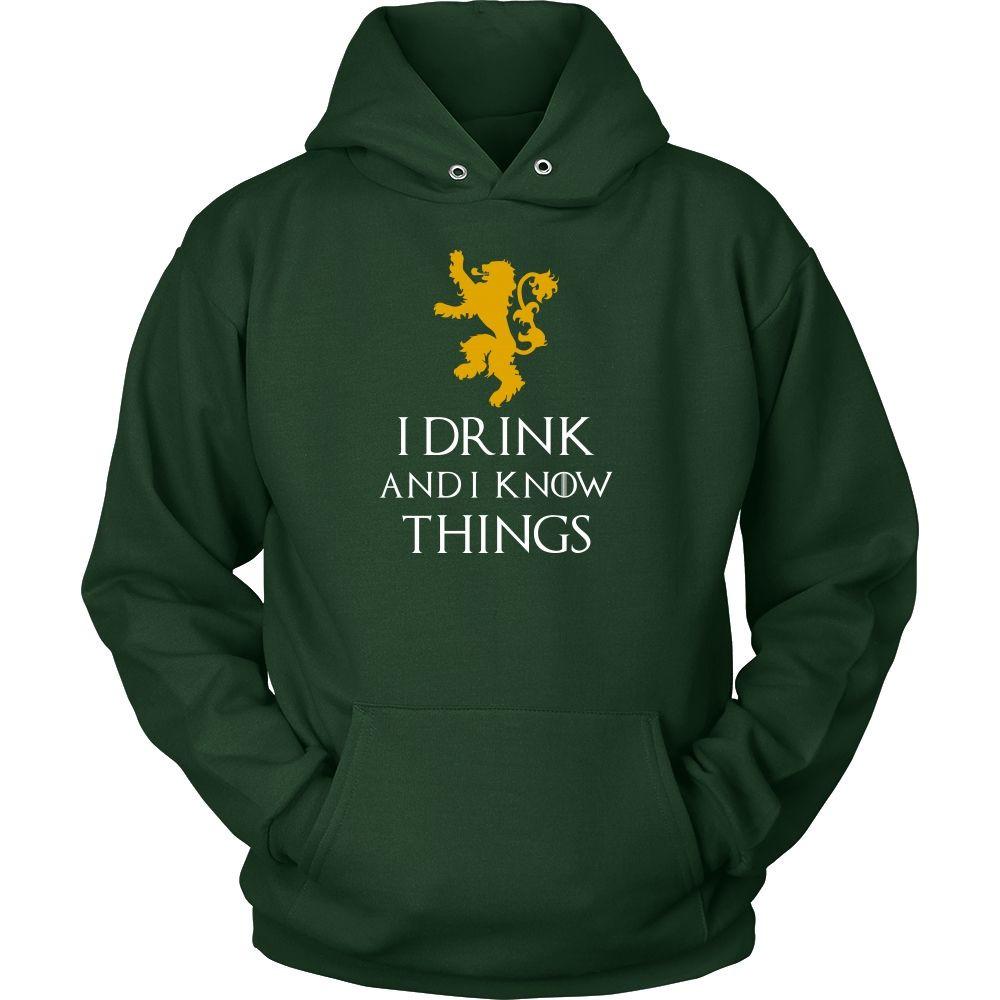 Game of Thrones T Shirt - I Drink And I Know Things - TV & Movies-T-shirt-Teelime | shirts-hoodies-mugs
