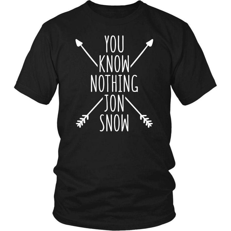 Game of Thrones T Shirt - You Know Nothing Jon Snow - TV & Movies-T-shirt-Teelime | shirts-hoodies-mugs