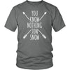 Game of Thrones T Shirt - You Know Nothing Jon Snow - TV & Movies-T-shirt-Teelime | shirts-hoodies-mugs