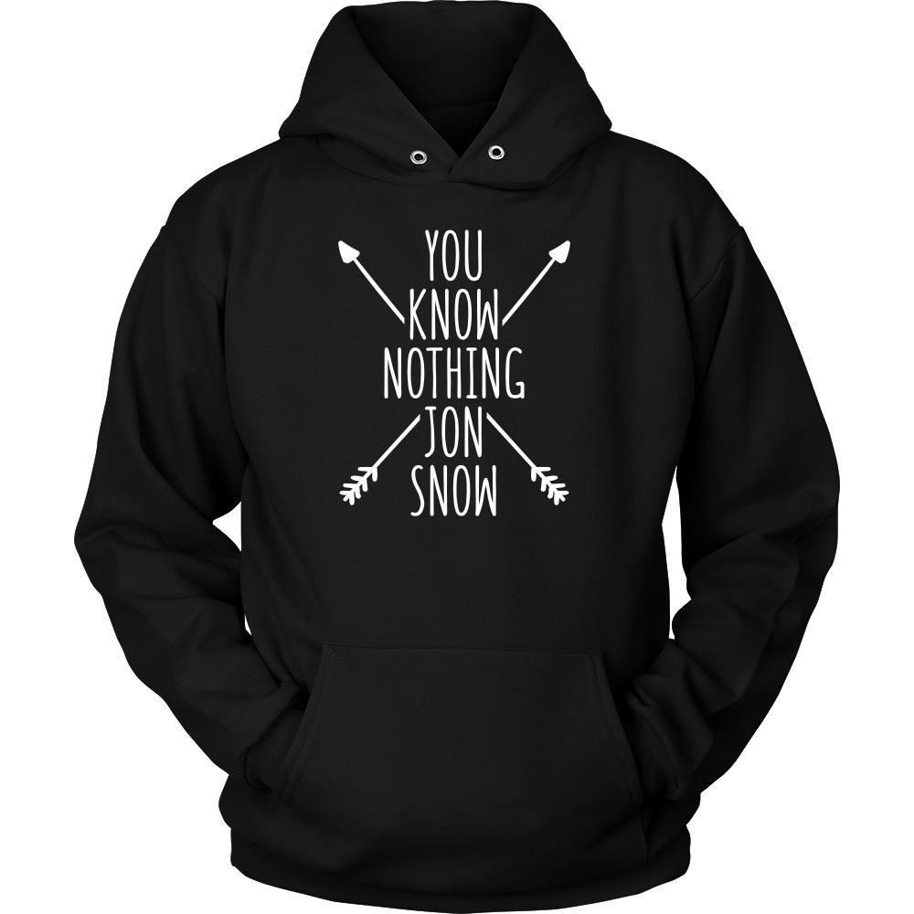 Game of Thrones T Shirt - You Know Nothing Jon Snow - TV & Movies-T-shirt-Teelime | shirts-hoodies-mugs