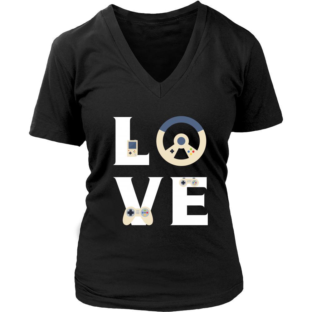 Gamer - LOVE Gamer - Video/PC Game Profession/Job Shirt-T-shirt-Teelime | shirts-hoodies-mugs
