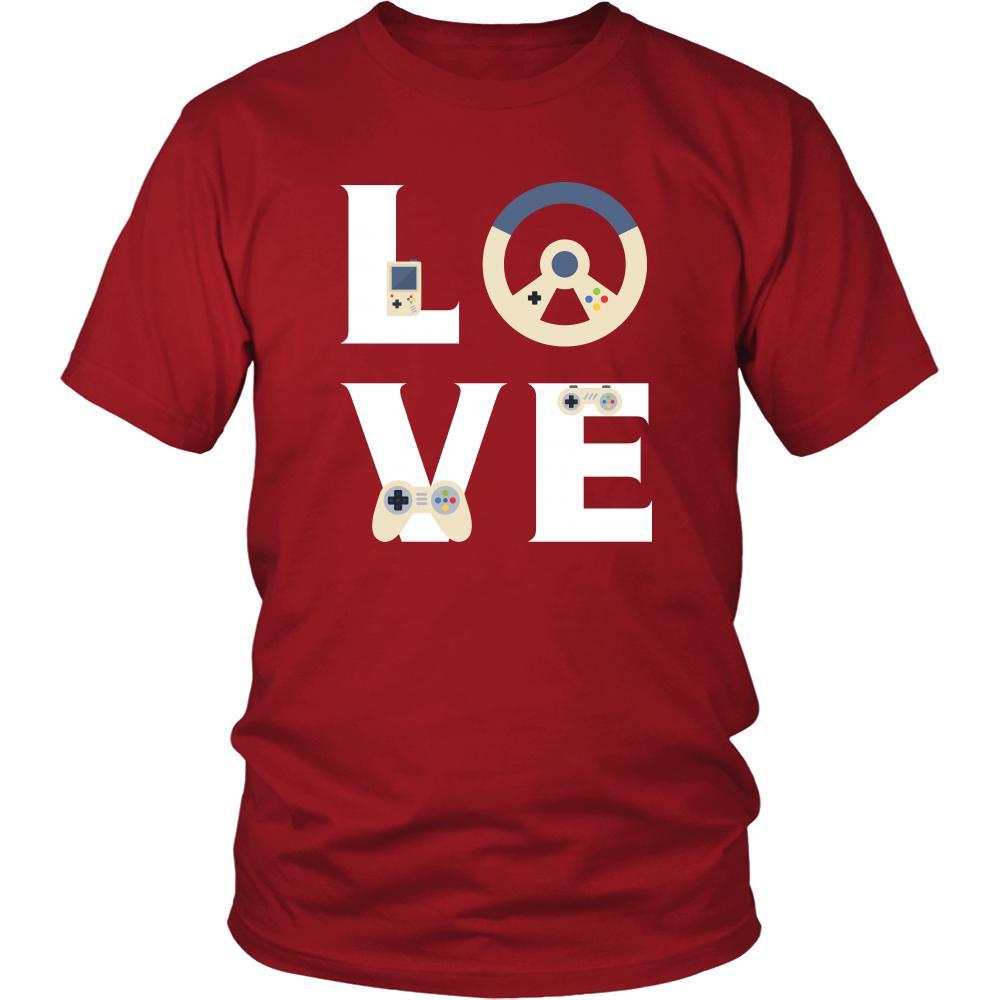 Gamer - LOVE Gamer - Video/PC Game Profession/Job Shirt-T-shirt-Teelime | shirts-hoodies-mugs