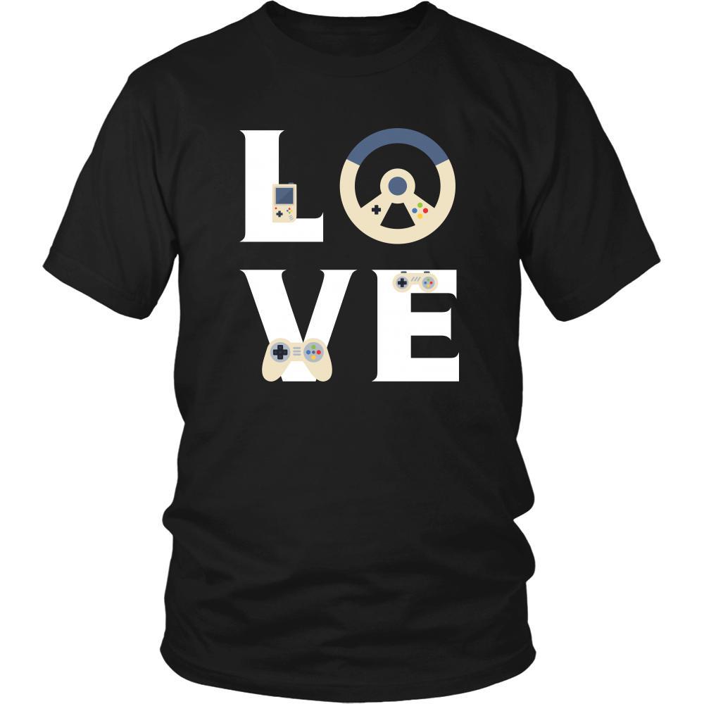 Gamer - LOVE Gamer - Video/PC Game Profession/Job Shirt-T-shirt-Teelime | shirts-hoodies-mugs