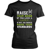 Gamer Shirt - Raise your hand if you love Gamer, if not raise your standards - Profession Gift-T-shirt-Teelime | shirts-hoodies-mugs