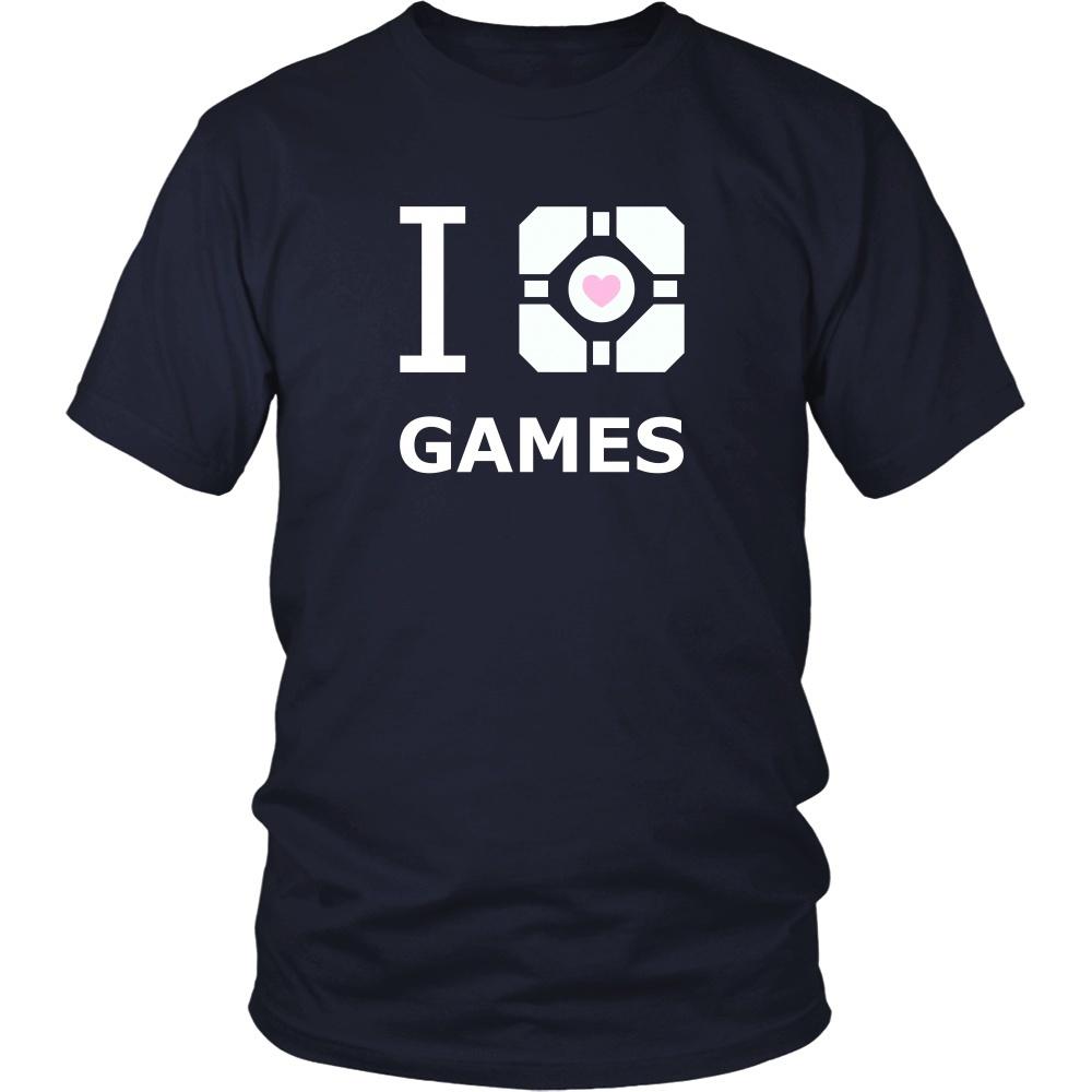 Gamer T Shirt - Companion Cube-T-shirt-Teelime | shirts-hoodies-mugs