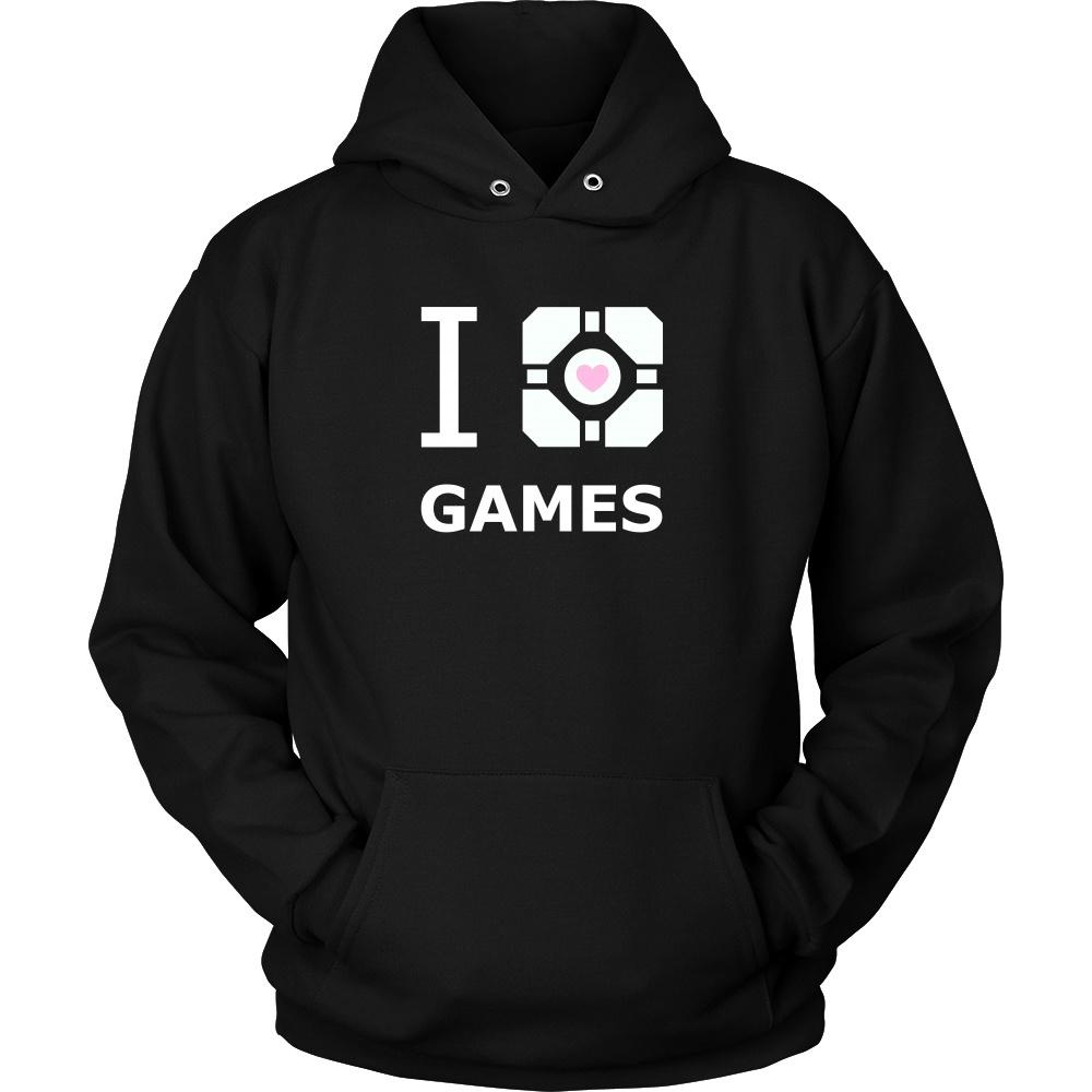 Gamer T Shirt - Companion Cube-T-shirt-Teelime | shirts-hoodies-mugs