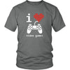Gamer T Shirt - I Love Video Games-T-shirt-Teelime | shirts-hoodies-mugs