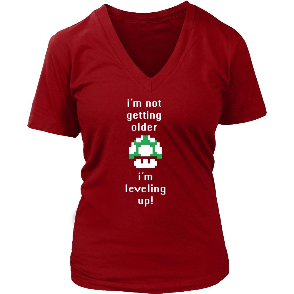 Gamer T Shirt - I'm not getting older I'm leveling up-T-shirt-Teelime | shirts-hoodies-mugs