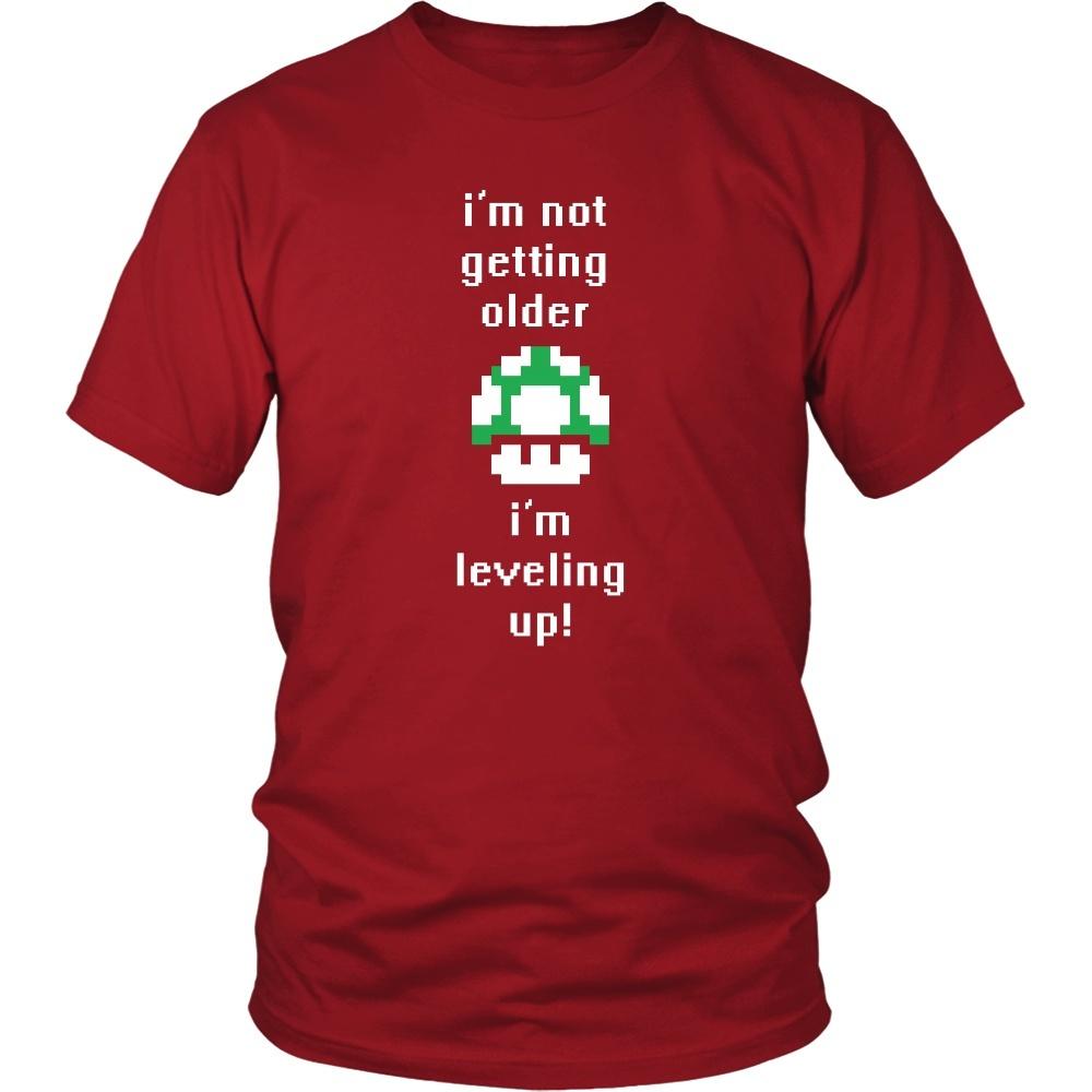 Gamer T Shirt - I'm not getting older I'm leveling up-T-shirt-Teelime | shirts-hoodies-mugs