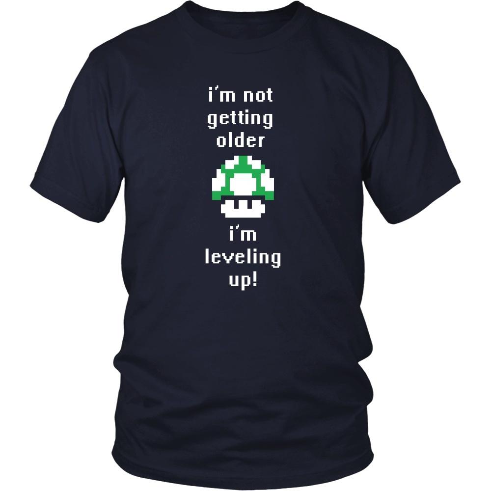 Gamer T Shirt - I'm not getting older I'm leveling up-T-shirt-Teelime | shirts-hoodies-mugs