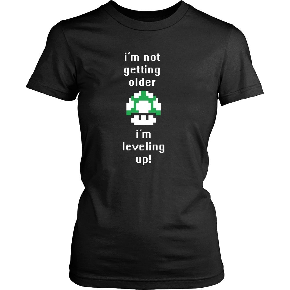 Gamer T Shirt - I'm not getting older I'm leveling up-T-shirt-Teelime | shirts-hoodies-mugs