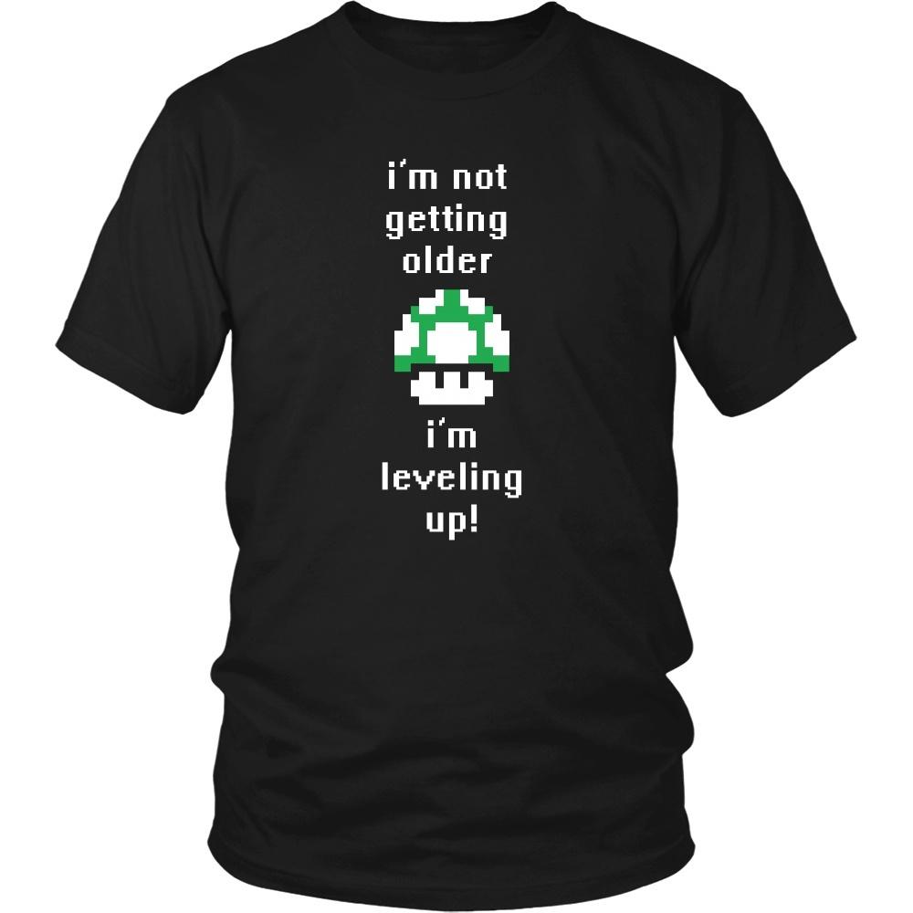 Gamer T Shirt - I'm not getting older I'm leveling up